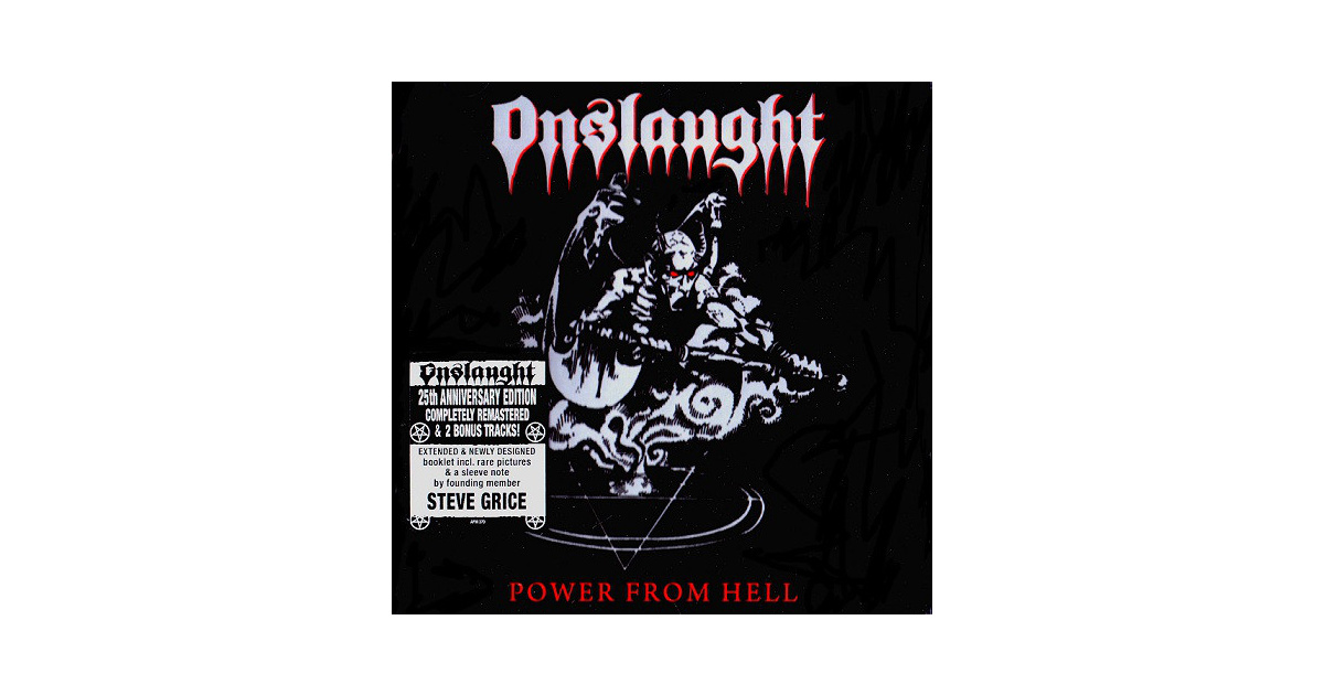 ONSLAUGHT - Power from hell REISSUE | Swamp Music Record Store