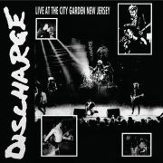 DISCHARGE - Live At The City Garden New Jersey LP Let Them Eat Vinyl LTD CLEAR uusi