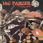 JAG PANZER - Ample Destruction LP UUSI High Roller ORIGINAL MIX CANADIAN COVER LTD 150 SILVER