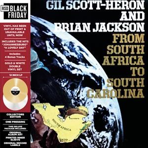 GIL SCOTT-HERON - From South Africa To South Carolina 2LP GOLD VINYL BLACK FRIDAY 2024 RELEASE