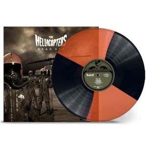 HELLACOPTERS - Head Off LP TRANSPARENT ORANGE BLACK ROTOR VINYL