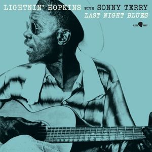 Lightnin'  Hopkins with Sonny Terry - Last Night Blues LP UUSI Blues Joint