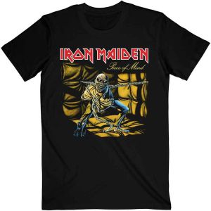 Iron Maiden Unisex T-Shirt: Piece of Mind (Large)