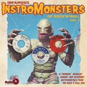 V/A - Infamous Instromonsters of Rock'N'Roll Vol.1 LP UUSI Bullseye/El Toro