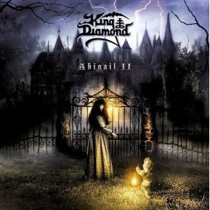 KING DIAMOND - Abigail II:the Revenge 2LP UUSI Metal Blade LTD Clear Lilac Blue Marbled Vinyl WITH poster