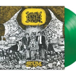 NAPALM DEATH - Scum LP UUSI Earache LTD GREEN VINYL