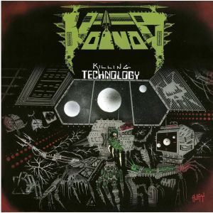 VOIVOD - Killing Technology LP UUSI LTD GALAXY effect vinyl